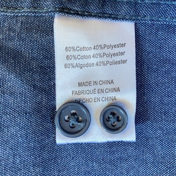 WEIV Signature Classic Single Pocket Button‎ Front Shirt XL - Picture 5 of 12